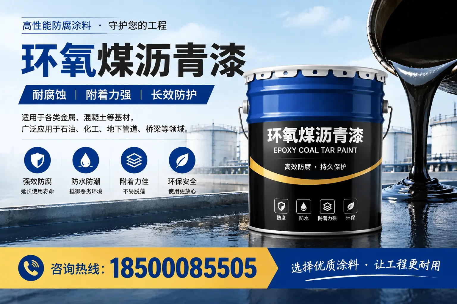 如何在景德镇选择合适的环氧煤沥青漆?实用指南