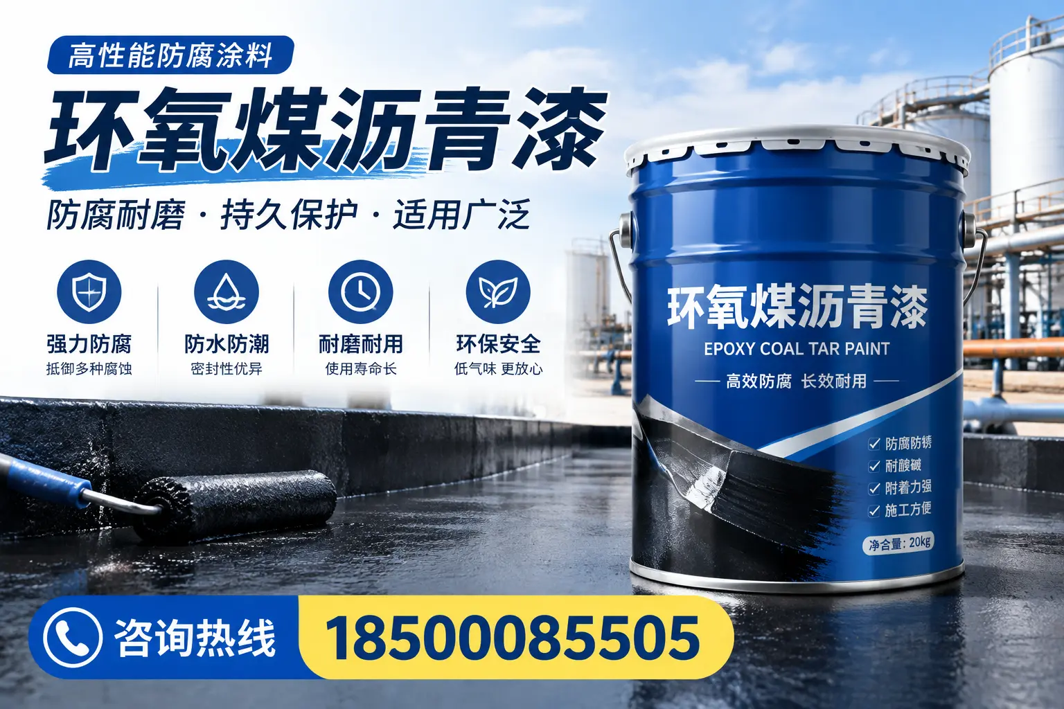 环氧煤沥青漆与传统涂料的对比，哪种更适合景德镇？