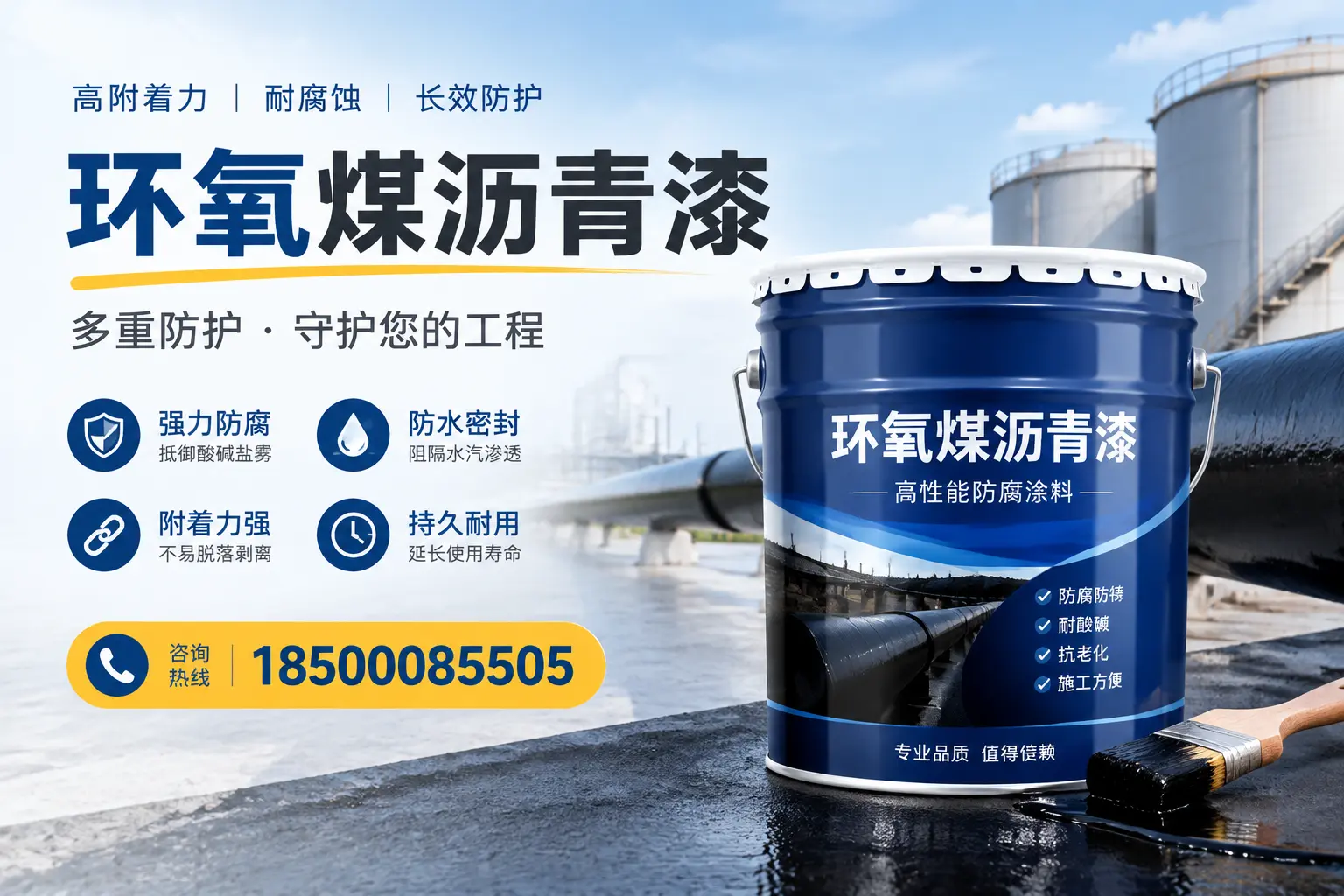环氧煤沥青漆的市场价格及性价比分析
